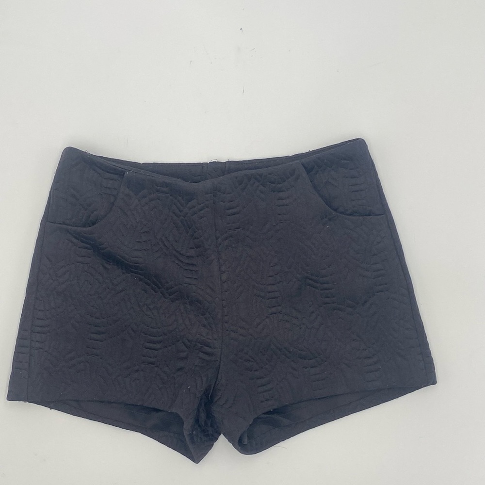 Grey high waisted shorts